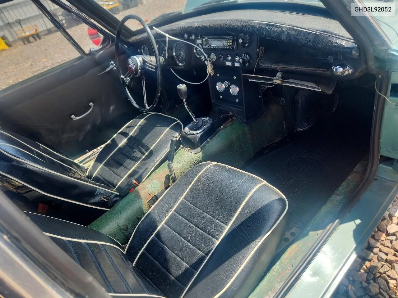 1967 Mg Mgb VIN: GHD3L92052 Lot: 60998116