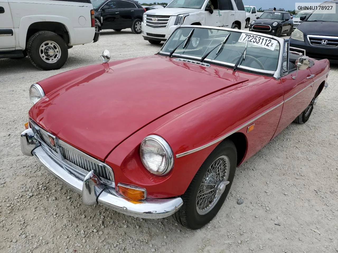 GHN4U178927 1969 Mg Mgb