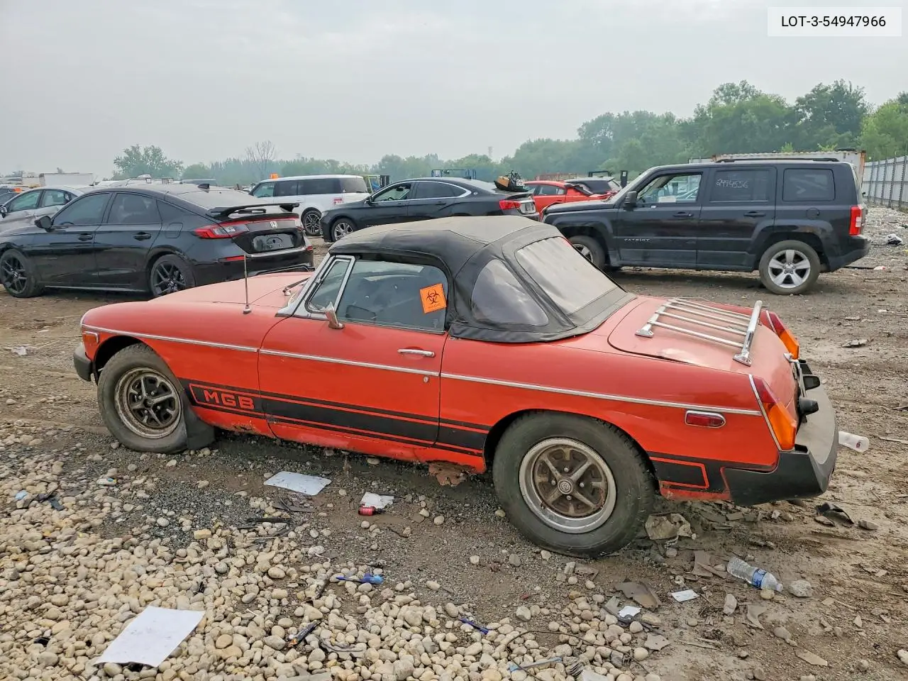 1977 Mg Mgb VIN: LOT-3-54947966 Lot: 54947966
