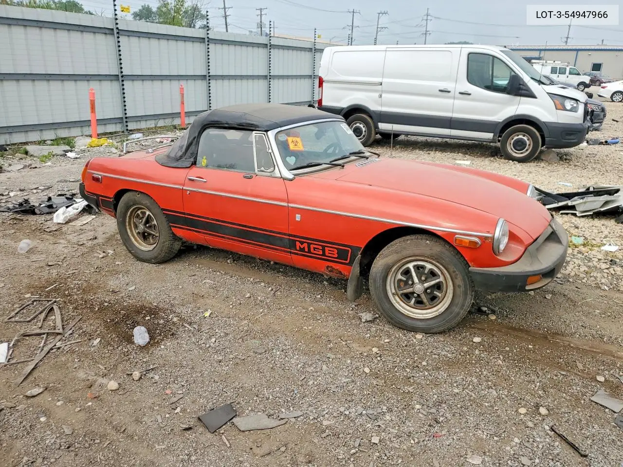 1977 Mg Mgb VIN: LOT-3-54947966 Lot: 54947966
