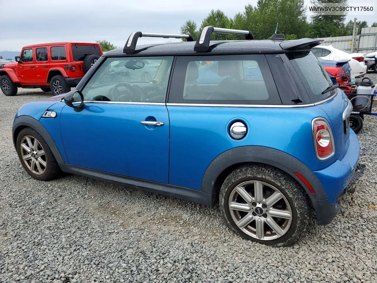 2012 Mini Cooper S VIN: WMWSV3C58CTY17560 Lot: 58939776