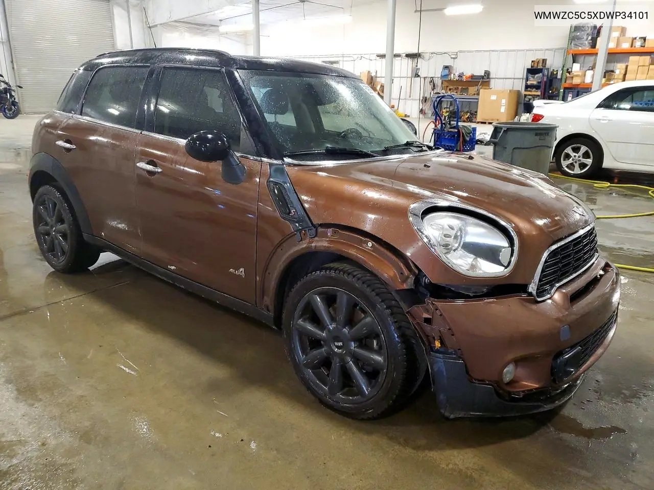 2013 Mini Cooper S Countryman VIN: WMWZC5C5XDWP34101 Lot: 59335686