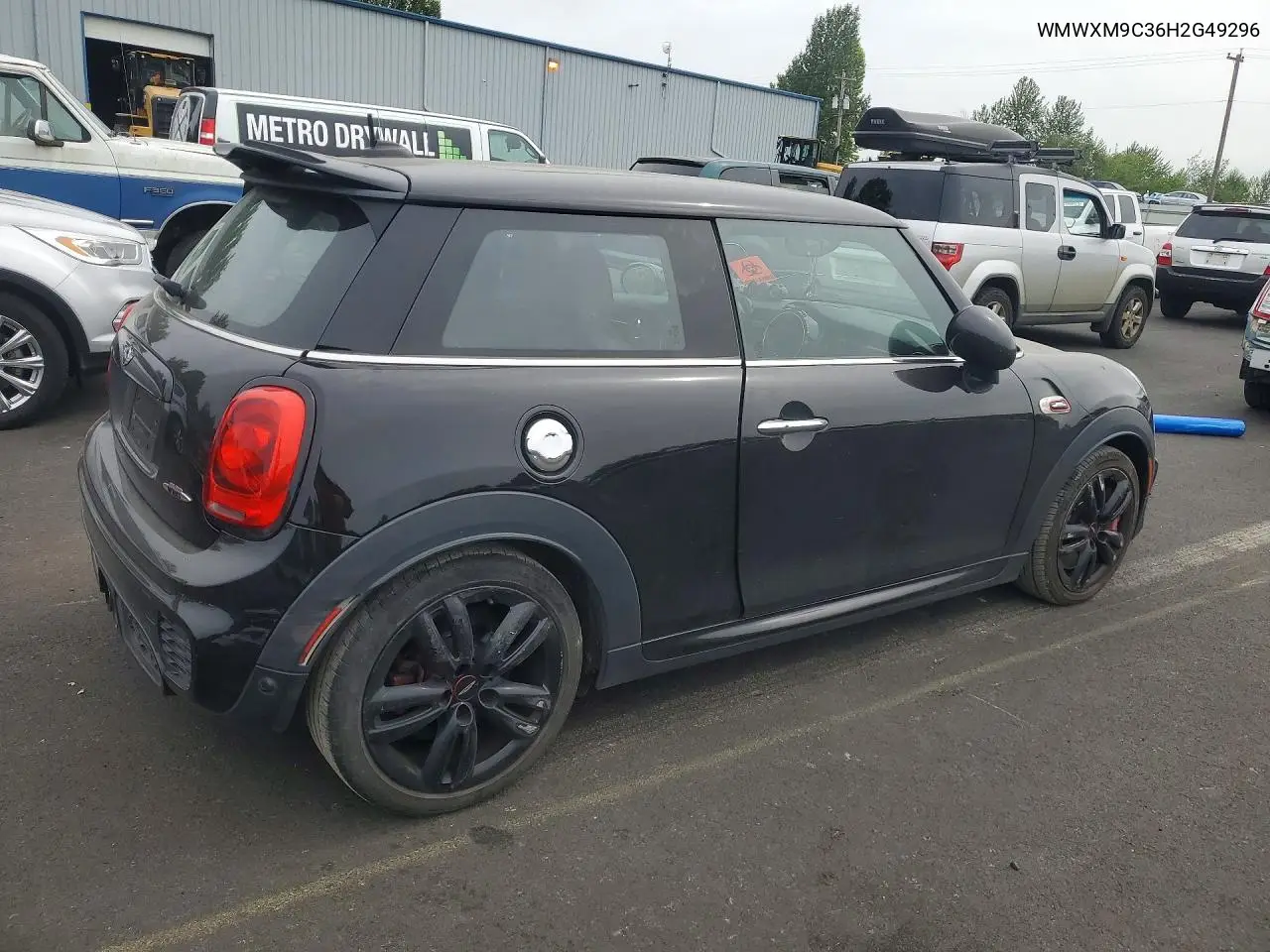 2017 Mini Cooper John Cooper Works VIN: WMWXM9C36H2G49296 Lot: 57849816