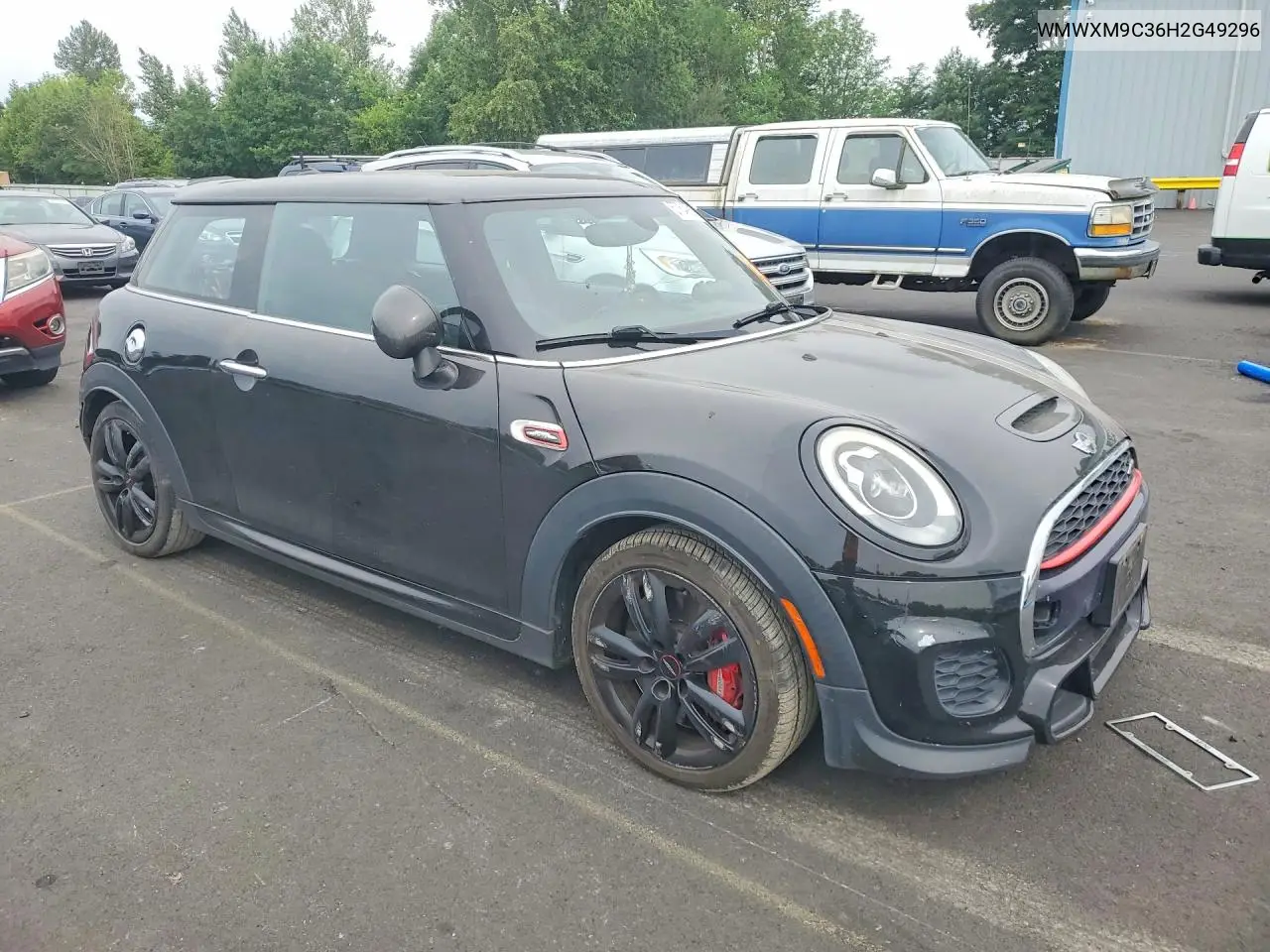 2017 Mini Cooper John Cooper Works VIN: WMWXM9C36H2G49296 Lot: 57849816