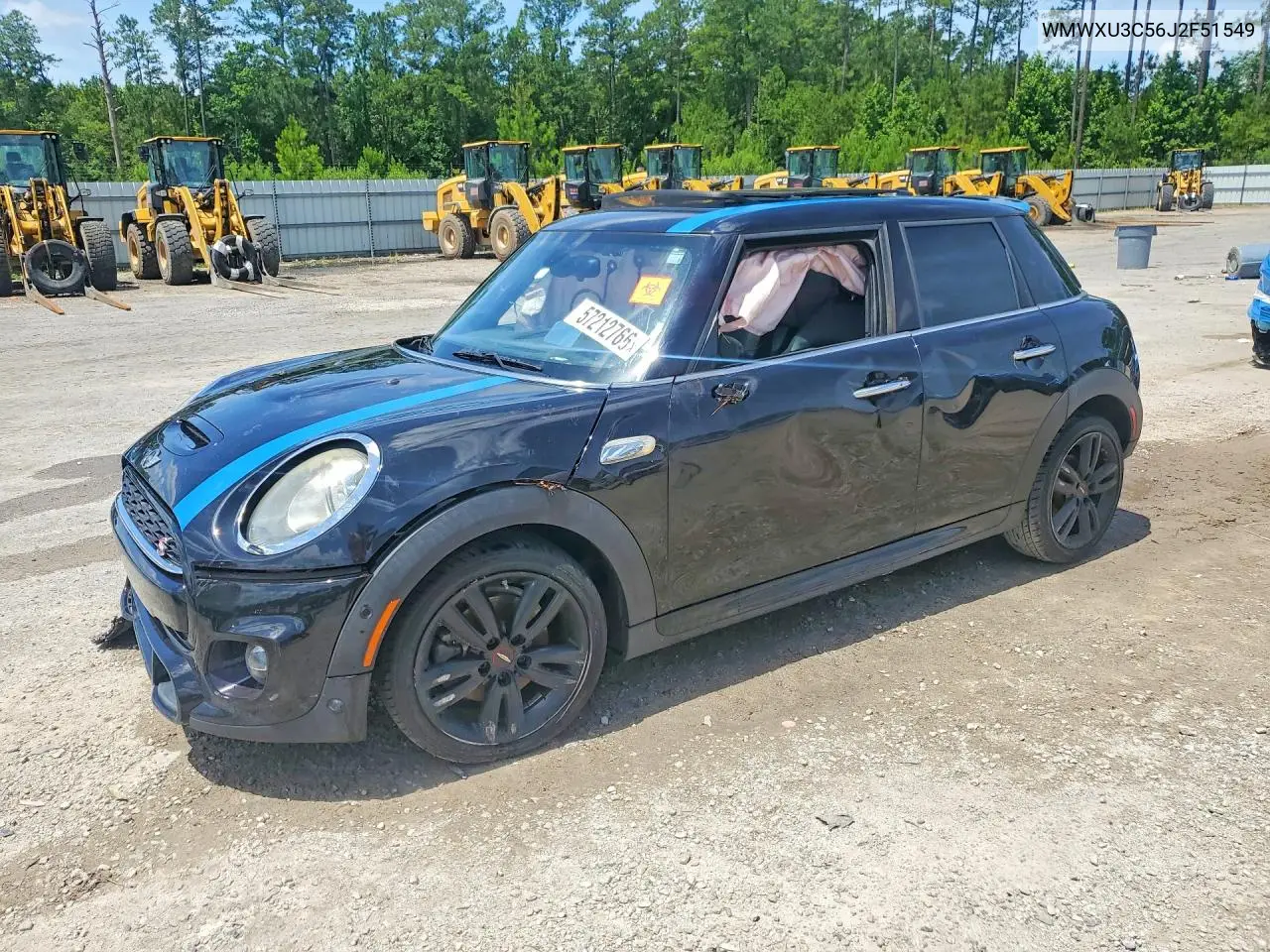 2018 Mini Cooper S VIN: WMWXU3C56J2F51549 Lot: 57212766