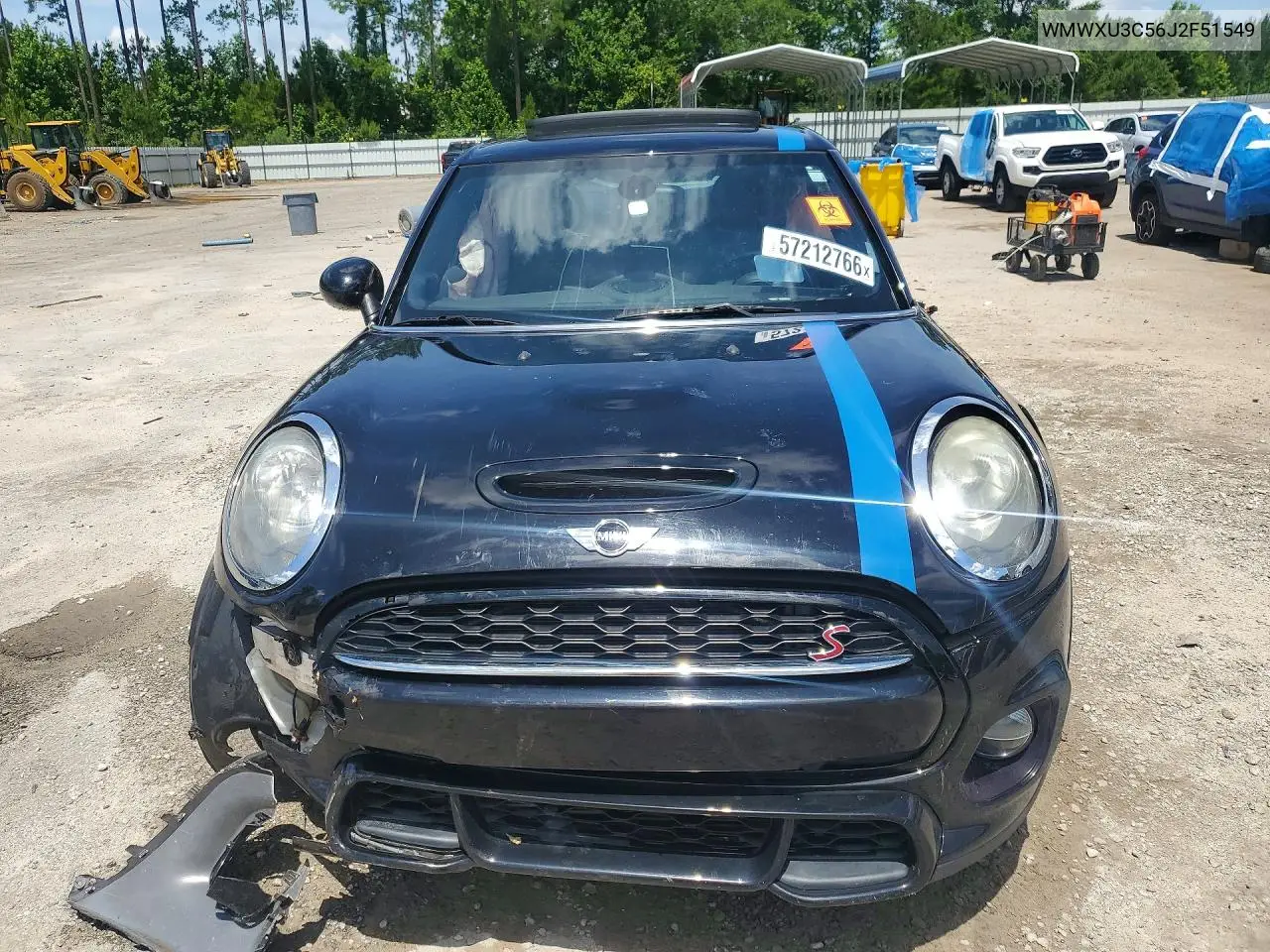 2018 Mini Cooper S VIN: WMWXU3C56J2F51549 Lot: 57212766