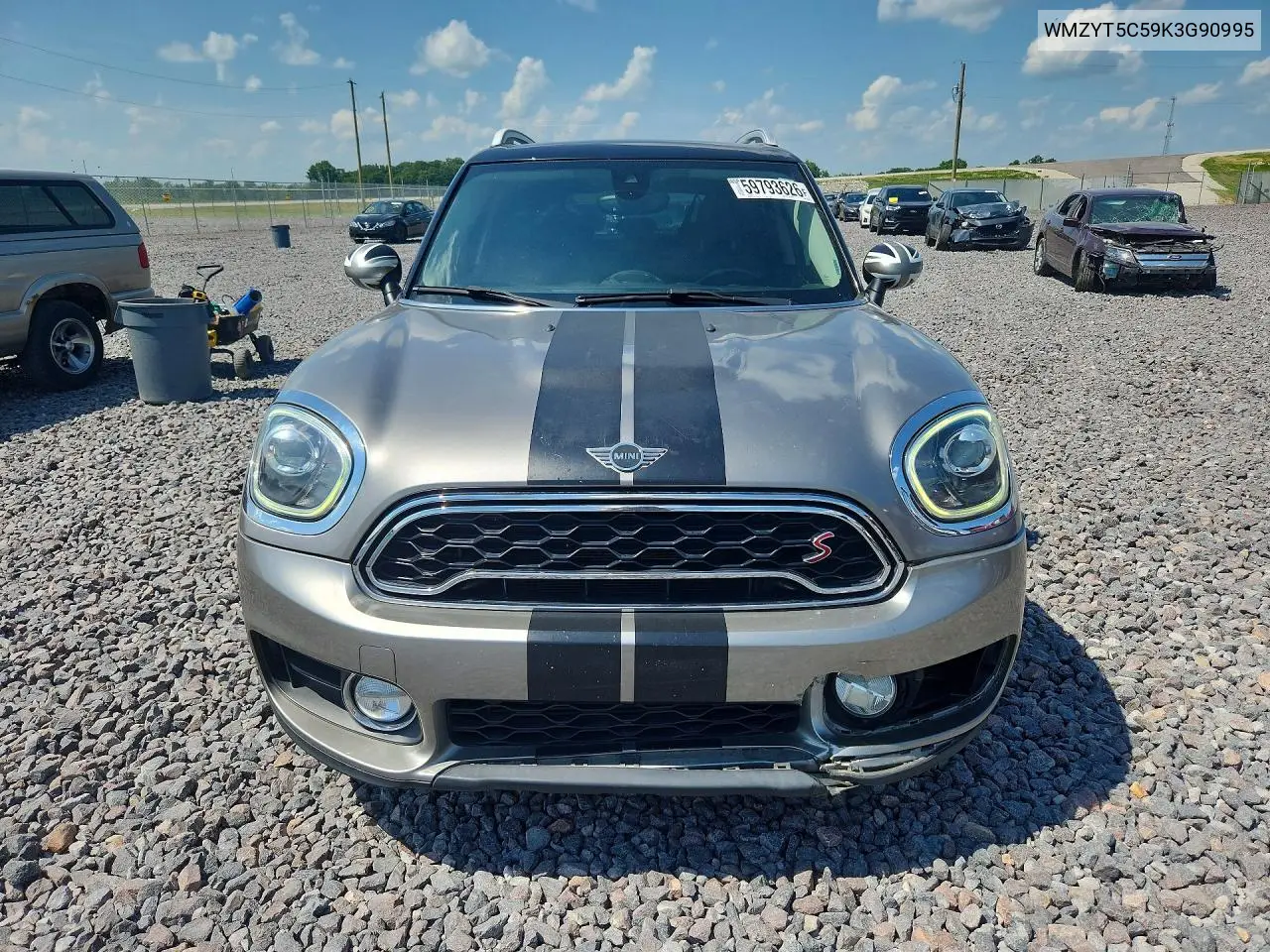 2019 Mini Cooper S Countryman All4 VIN: WMZYT5C59K3G90995 Lot: 59793626