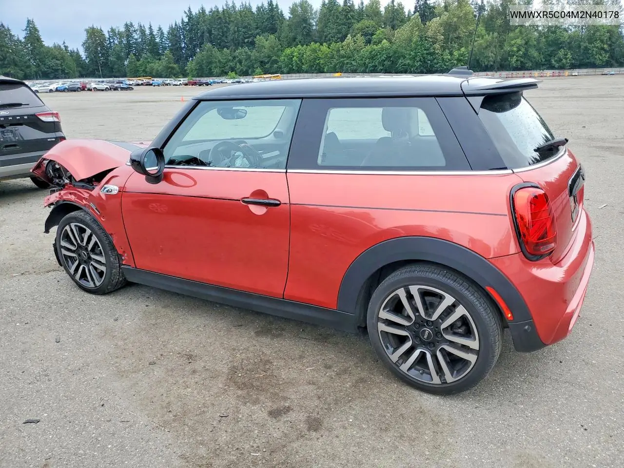 2021 Mini Cooper S VIN: WMWXR5C04M2N40178 Lot: 59002636