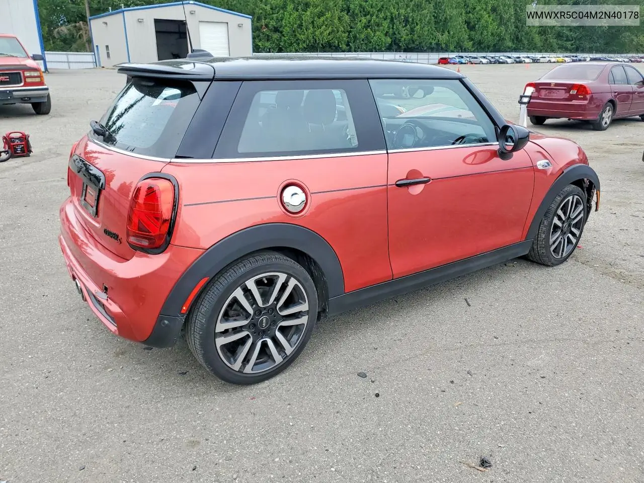 2021 Mini Cooper S VIN: WMWXR5C04M2N40178 Lot: 59002636