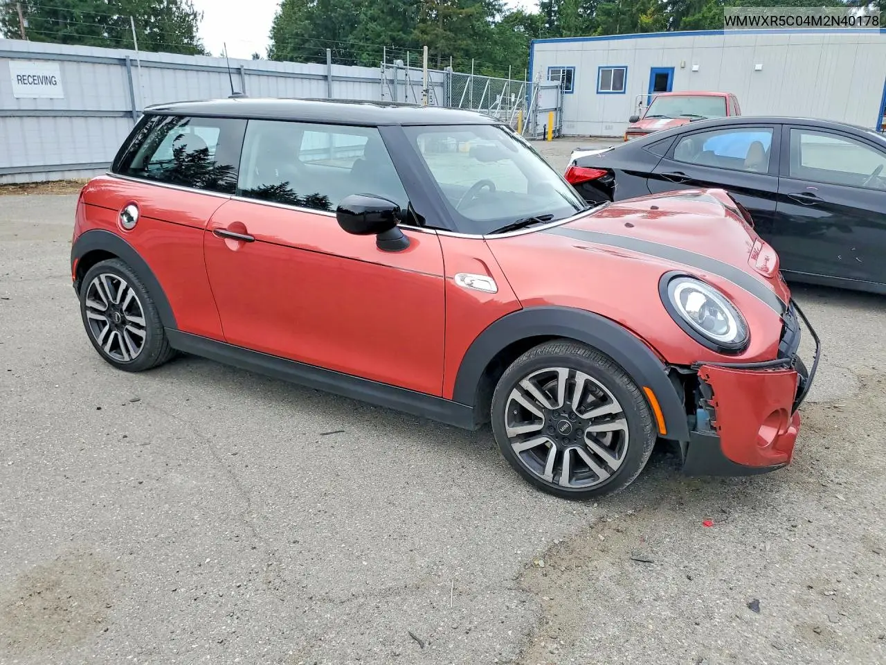 2021 Mini Cooper S VIN: WMWXR5C04M2N40178 Lot: 59002636