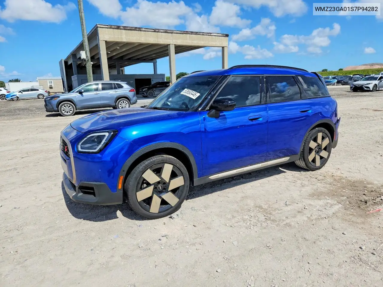 2025 Mini Countryman S All4 VIN: WMZ23GA01S7P94282 Lot: 53660446
