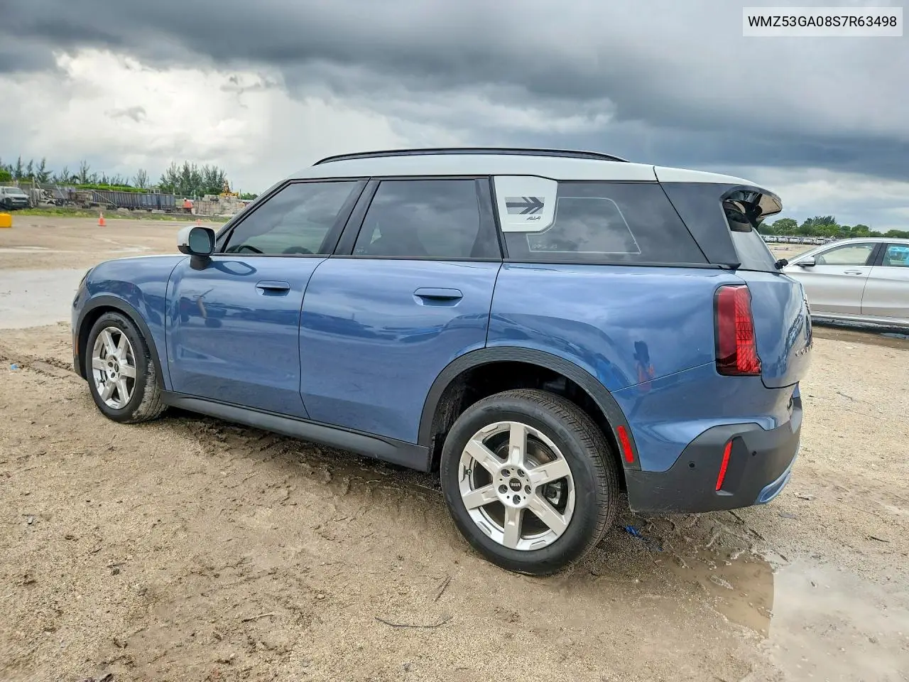 2025 Mini Countryman Se All4 VIN: WMZ53GA08S7R63498 Lot: 55908346