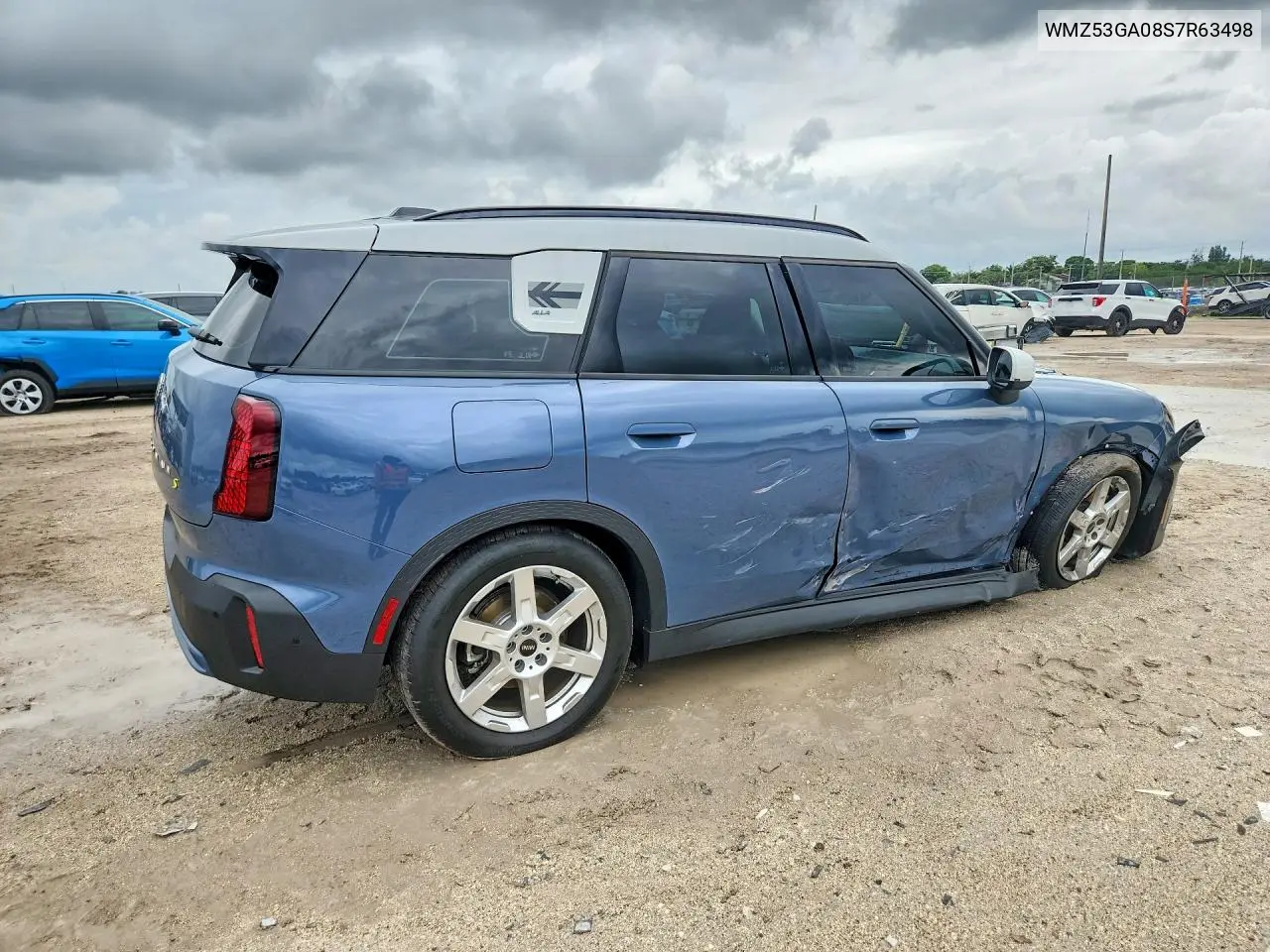 2025 Mini Countryman Se All4 VIN: WMZ53GA08S7R63498 Lot: 55908346