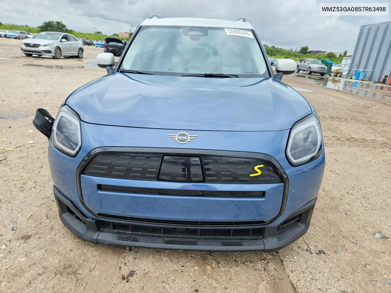 2025 Mini Countryman Se All4 VIN: WMZ53GA08S7R63498 Lot: 55908346
