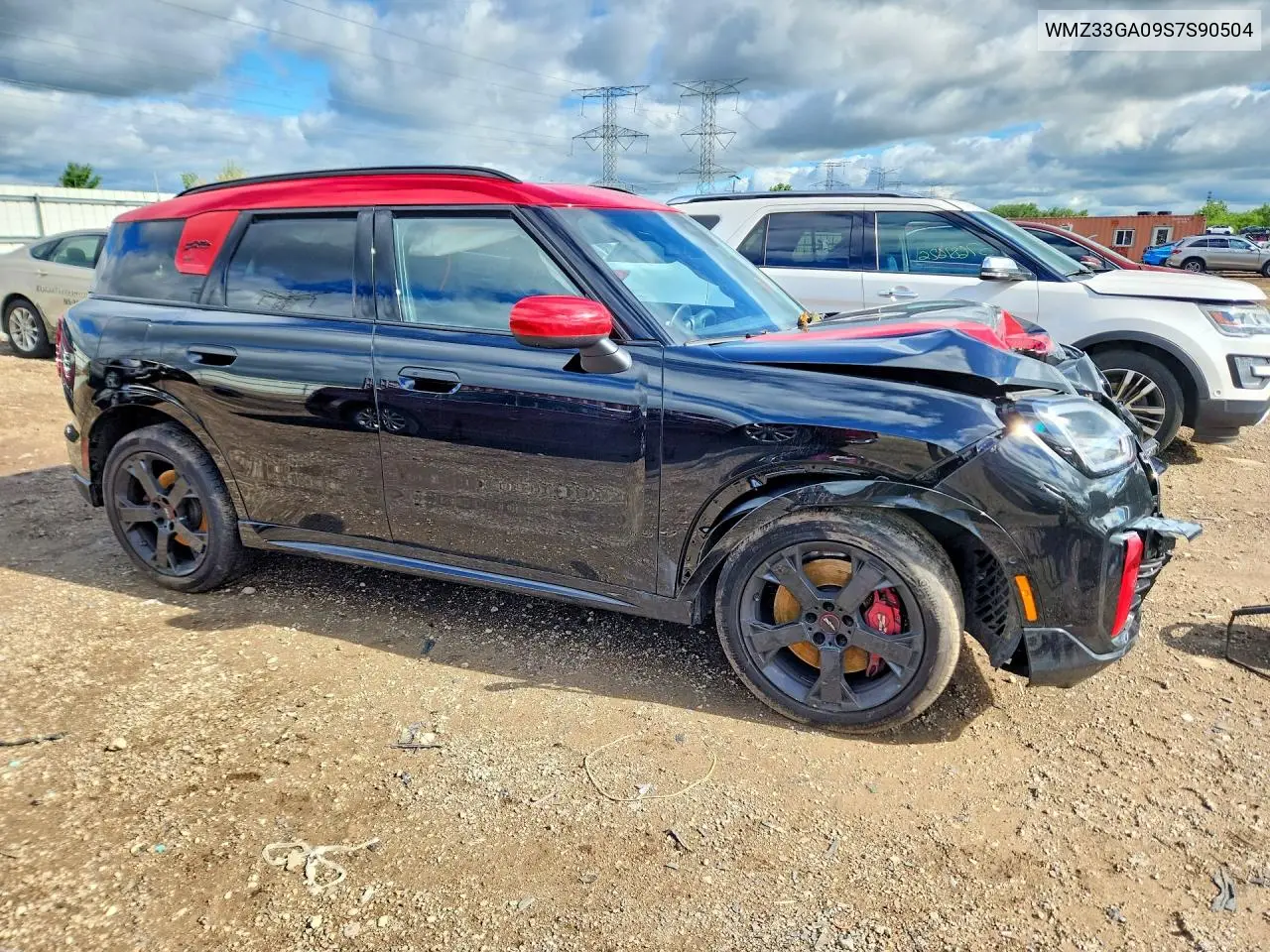 2025 Mini Countryman Jcw All4 VIN: WMZ33GA09S7S90504 Lot: 57725726
