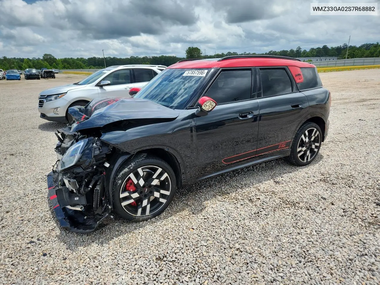 2025 Mini Countryman Jcw All4 VIN: WMZ33GA02S7R68882 Lot: 57857596