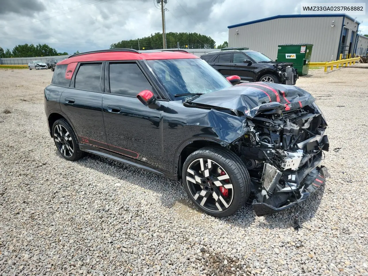 2025 Mini Countryman Jcw All4 VIN: WMZ33GA02S7R68882 Lot: 57857596