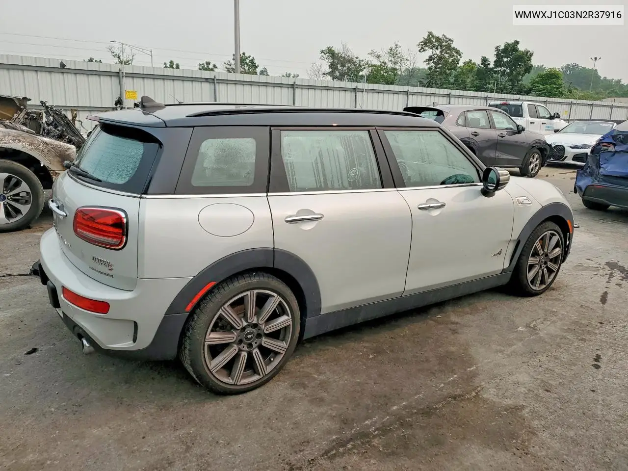 2022 Mini Clubman VIN: WMWXJ1C03N2R37916 Lot: 61388136