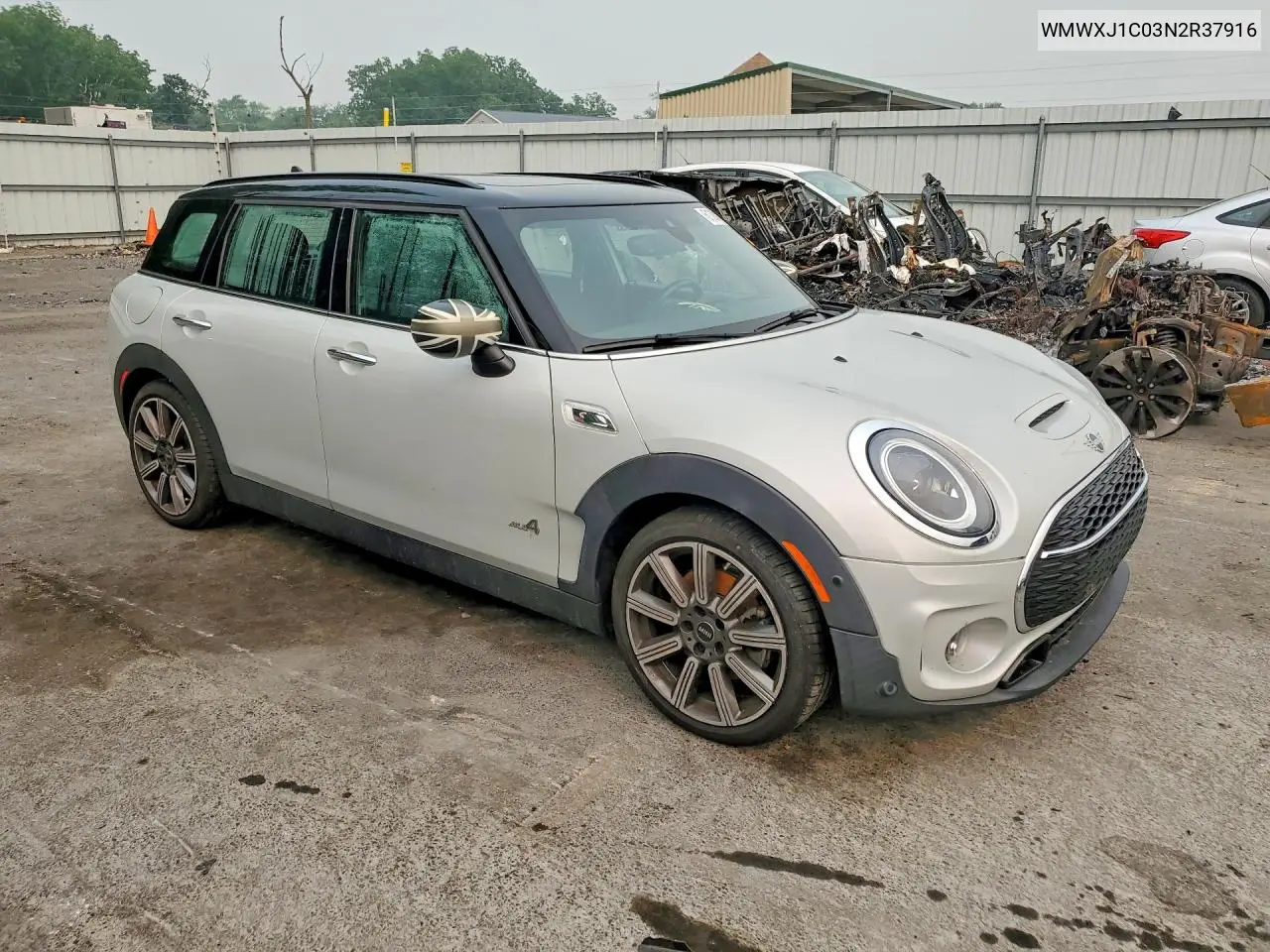 2022 Mini Clubman VIN: WMWXJ1C03N2R37916 Lot: 61388136
