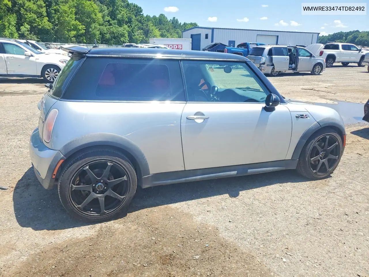 2004 Mini Cooper S VIN: WMWRE33474TD82492 Lot: 60632646