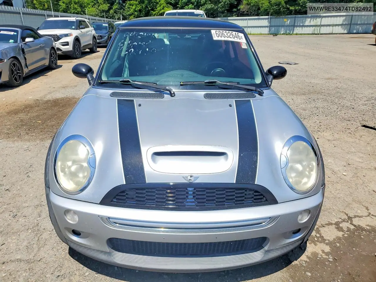 2004 Mini Cooper S VIN: WMWRE33474TD82492 Lot: 60632646