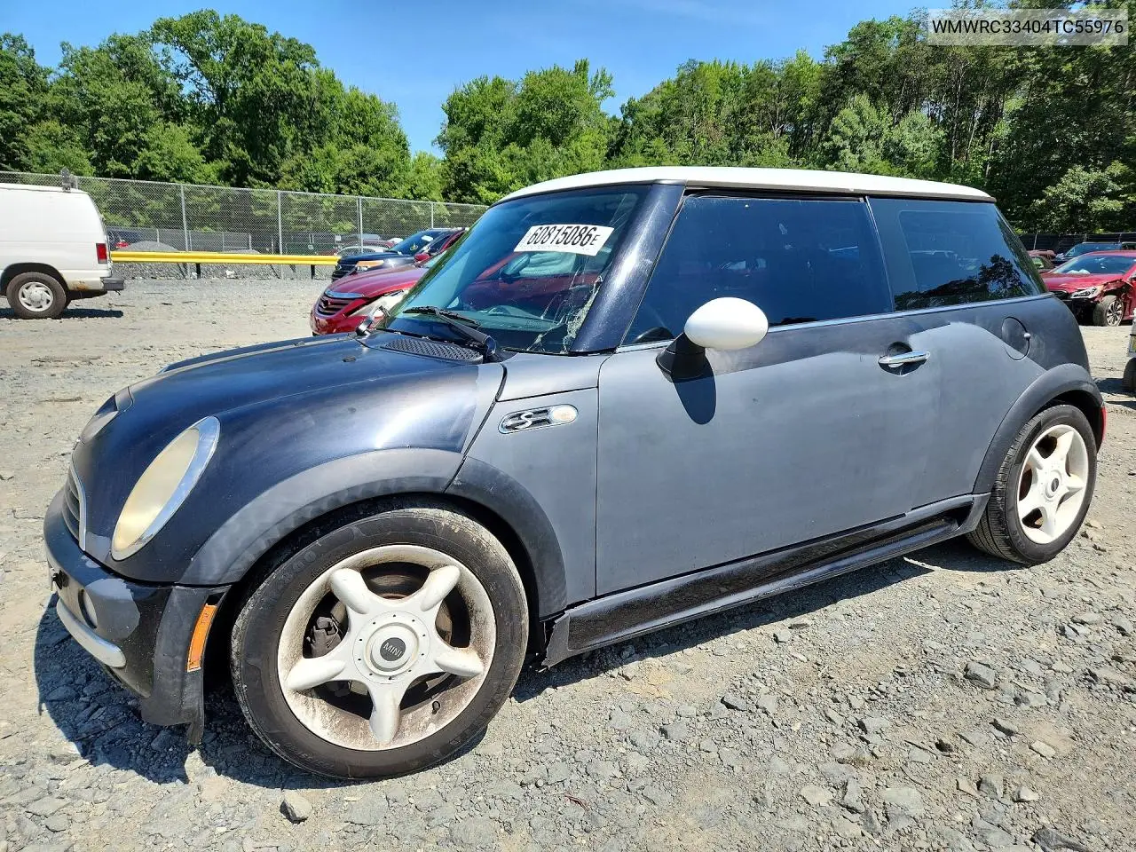 2004 Mini Cooper VIN: WMWRC33404TC55976 Lot: 60815086