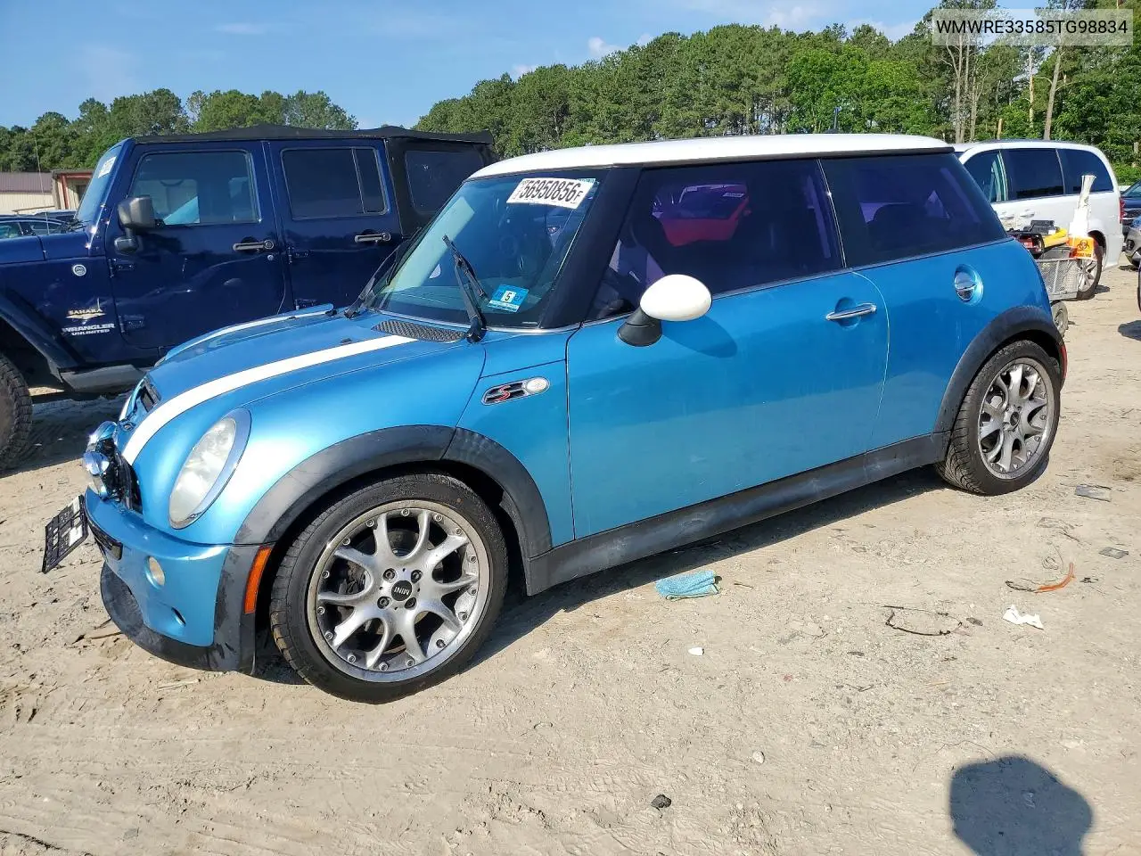 2005 Mini Cooper S VIN: WMWRE33585TG98834 Lot: 56950856