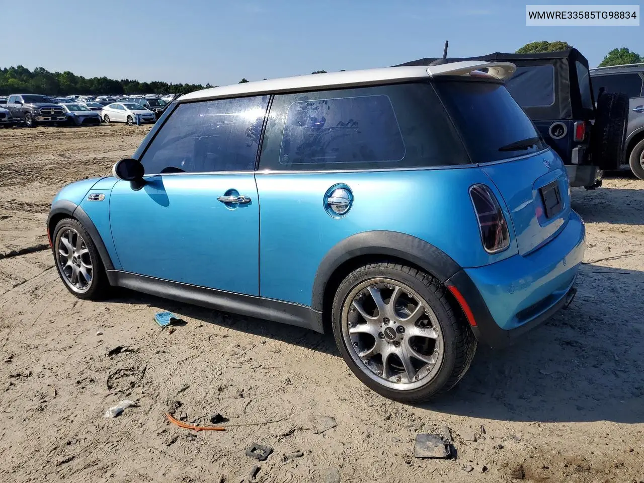 2005 Mini Cooper S VIN: WMWRE33585TG98834 Lot: 56950856
