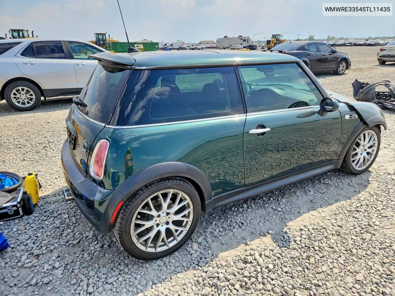 2005 Mini Cooper S VIN: WMWRE33545TL11435 Lot: 59807966