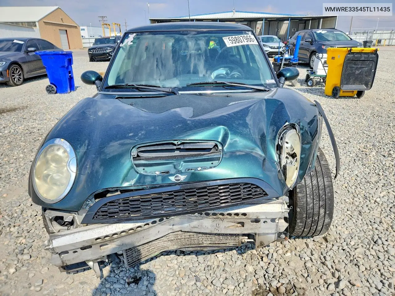 2005 Mini Cooper S VIN: WMWRE33545TL11435 Lot: 59807966