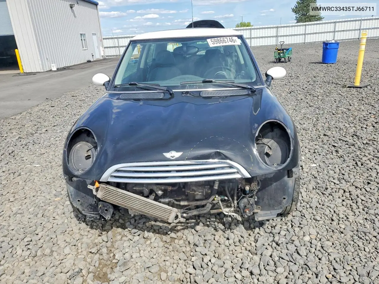 2005 Mini Cooper VIN: WMWRC33435TJ66711 Lot: 59866746