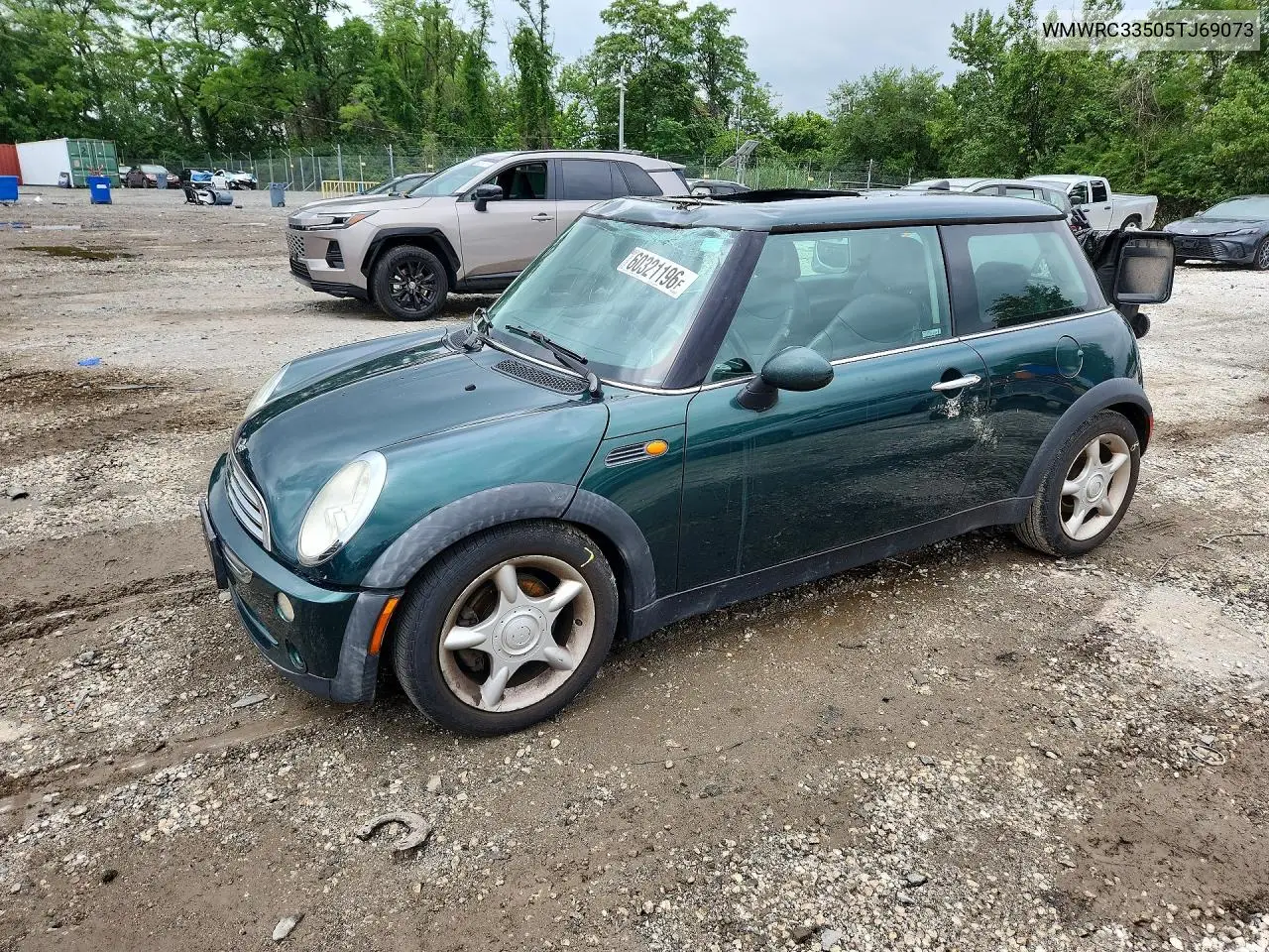 2005 Mini Cooper VIN: WMWRC33505TJ69073 Lot: 60321196