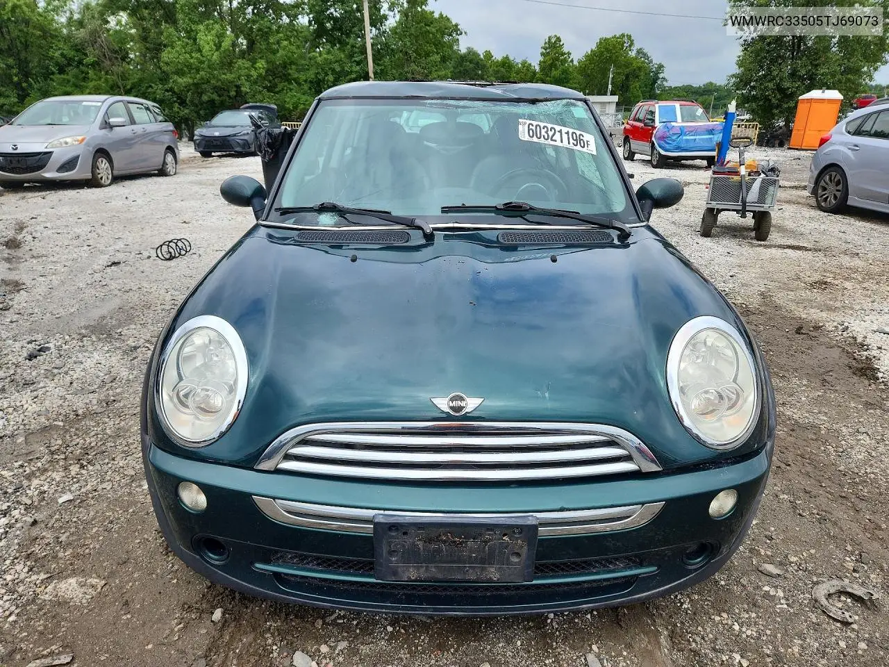 2005 Mini Cooper VIN: WMWRC33505TJ69073 Lot: 60321196