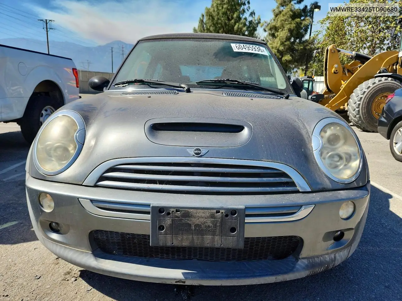2005 Mini Cooper S VIN: WMWRE33425TD90680 Lot: 60495936