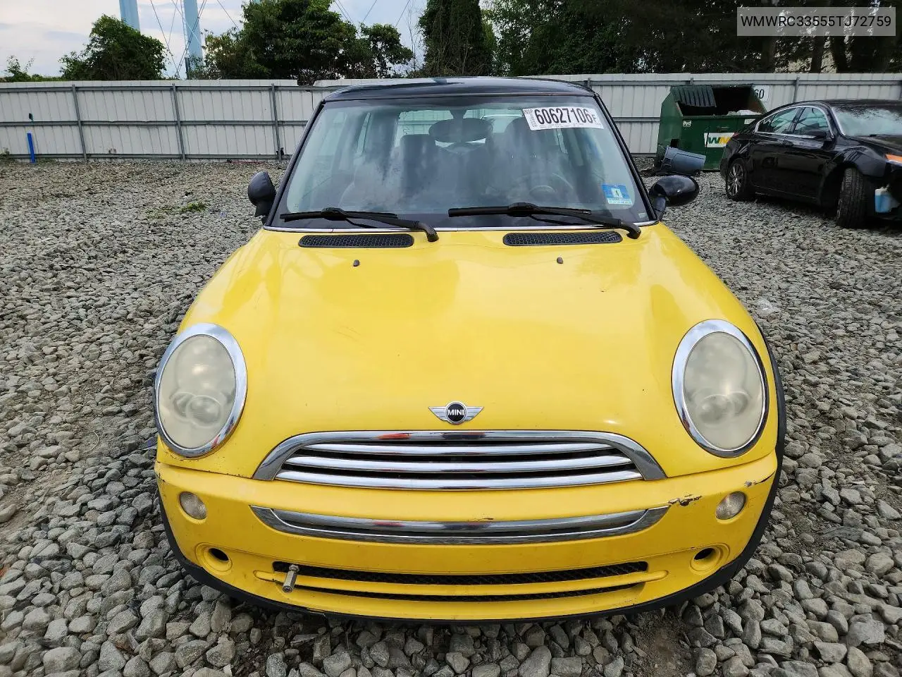 2005 Mini Cooper VIN: WMWRC33555TJ72759 Lot: 60627106