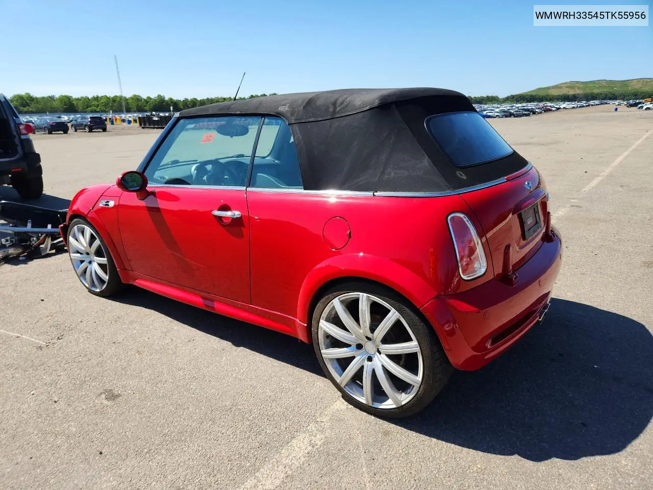 2005 Mini Cooper S VIN: WMWRH33545TK55956 Lot: 62022316