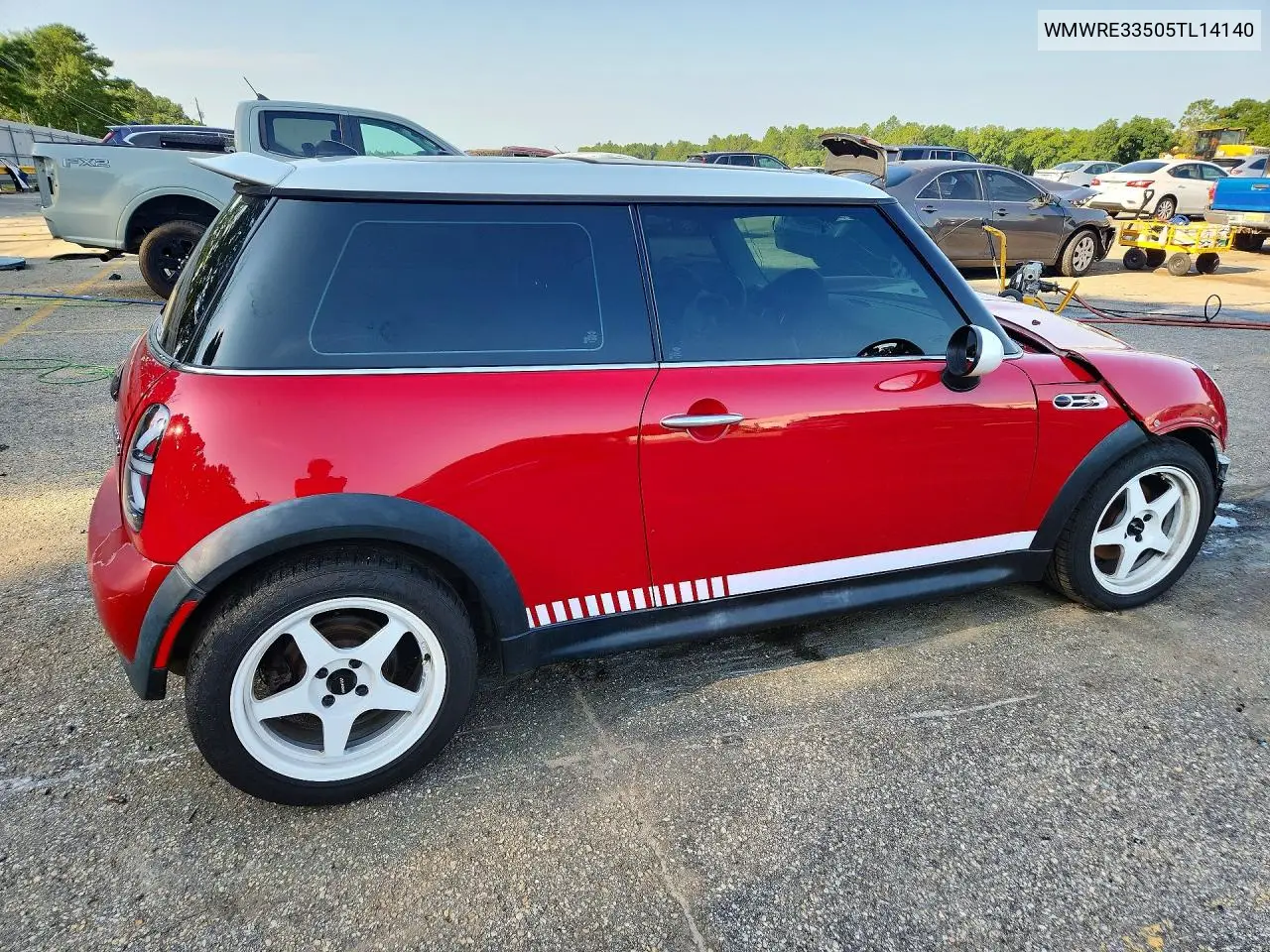 2005 Mini Cooper S VIN: WMWRE33505TL14140 Lot: 85460685
