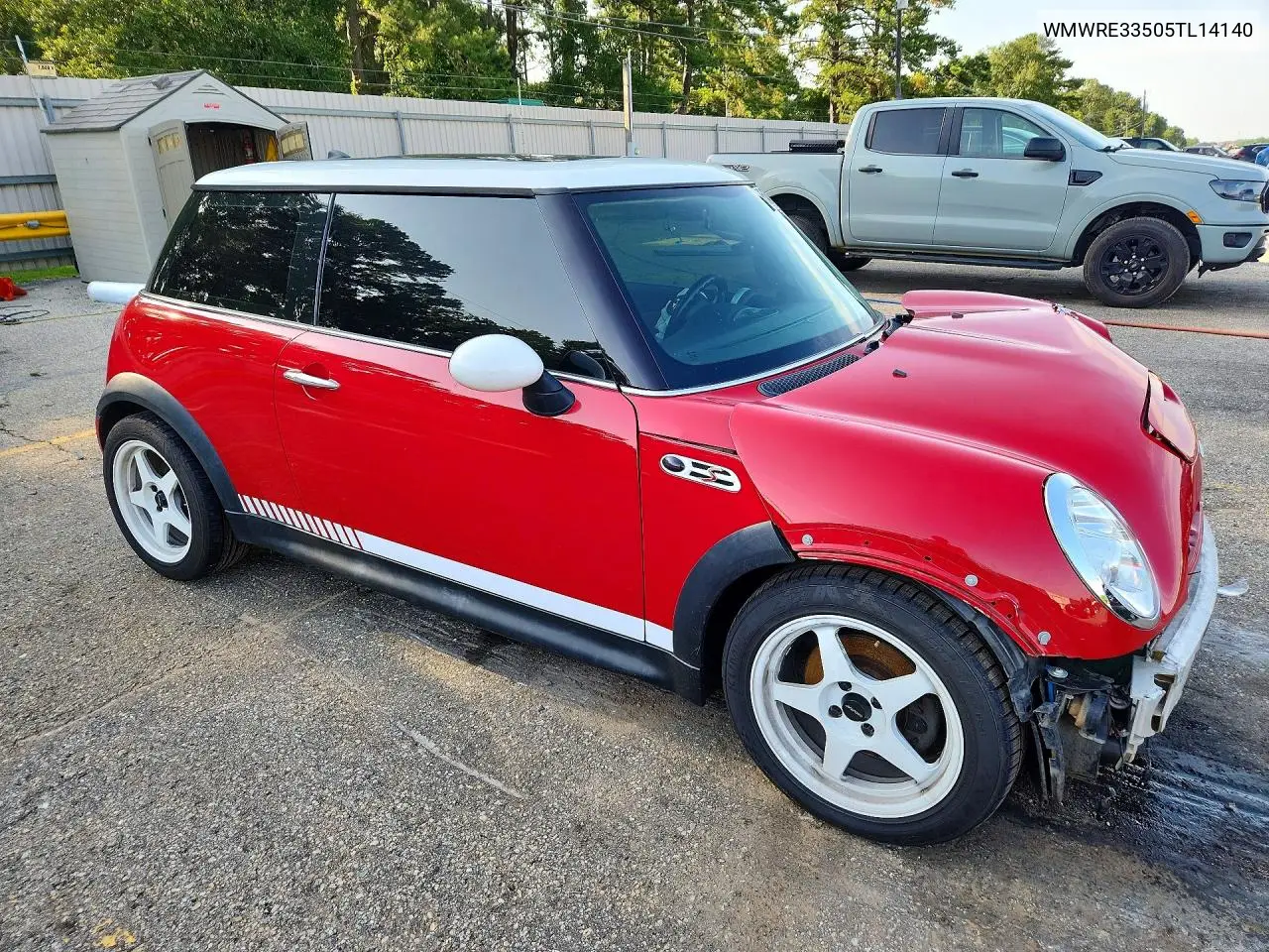 2005 Mini Cooper S VIN: WMWRE33505TL14140 Lot: 85460685