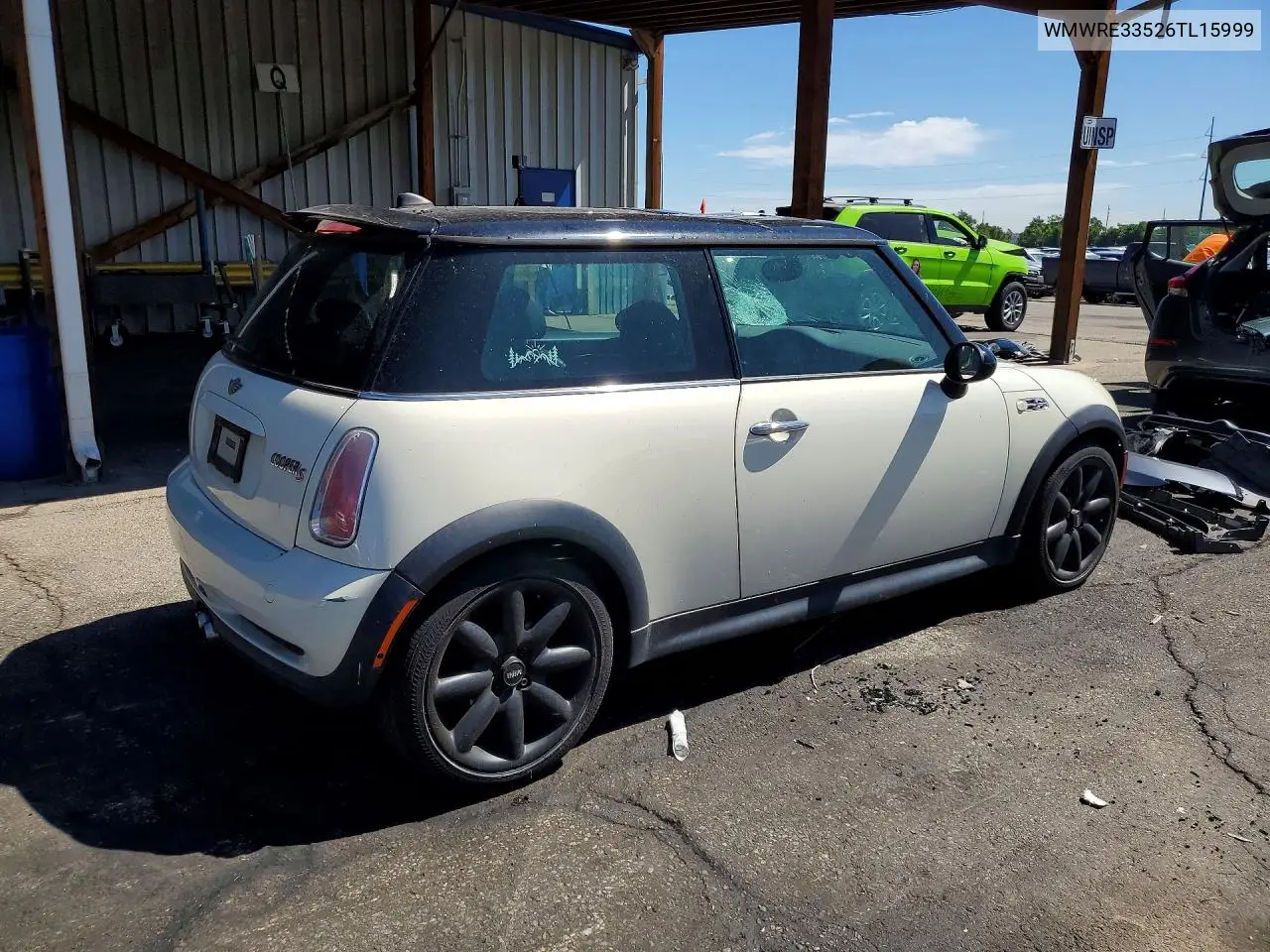 2006 Mini Cooper S VIN: WMWRE33526TL15999 Lot: 60494006