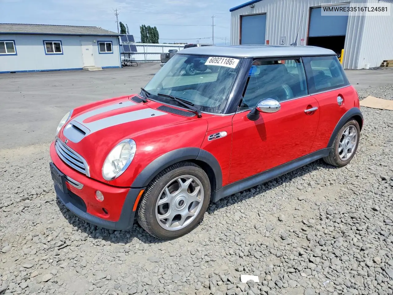 2006 Mini Cooper S VIN: WMWRE33516TL24581 Lot: 60921186