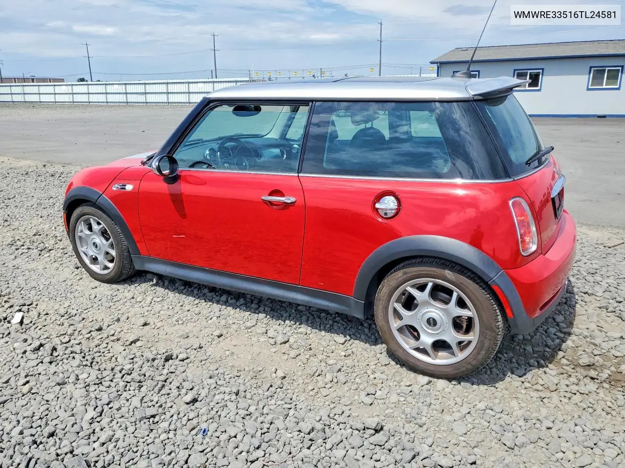 2006 Mini Cooper S VIN: WMWRE33516TL24581 Lot: 60921186