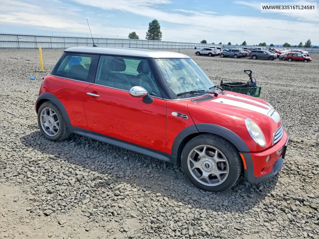 2006 Mini Cooper S VIN: WMWRE33516TL24581 Lot: 60921186