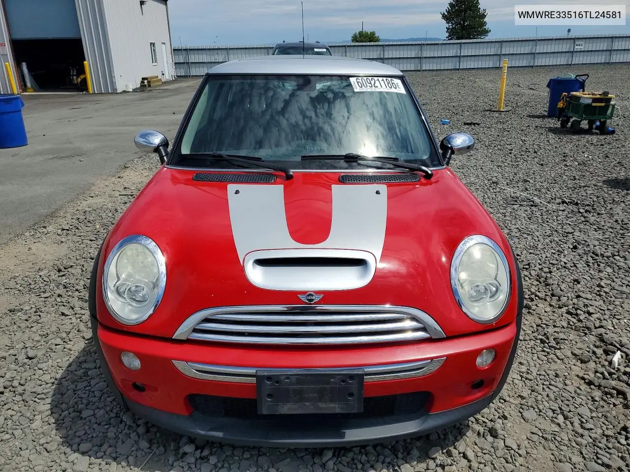 2006 Mini Cooper S VIN: WMWRE33516TL24581 Lot: 60921186