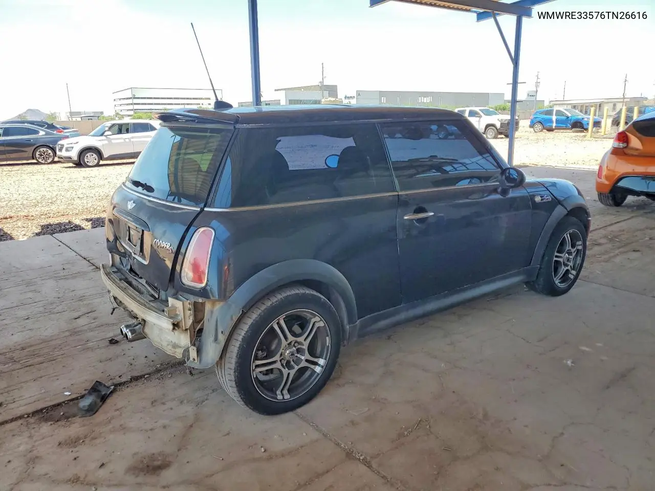 2006 Mini Cooper S VIN: WMWRE33576TN26616 Lot: 61010296