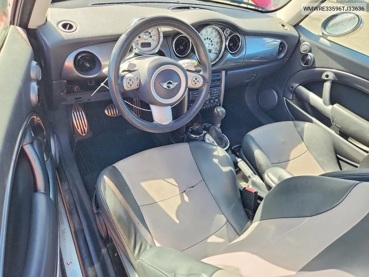 2006 Mini Cooper S VIN: WMWRE33596TJ33636 Lot: 61435896