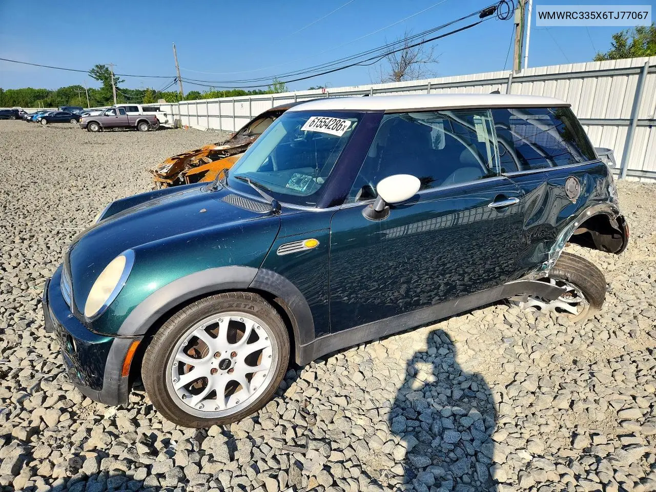 2006 Mini Cooper VIN: WMWRC335X6TJ77067 Lot: 61554286