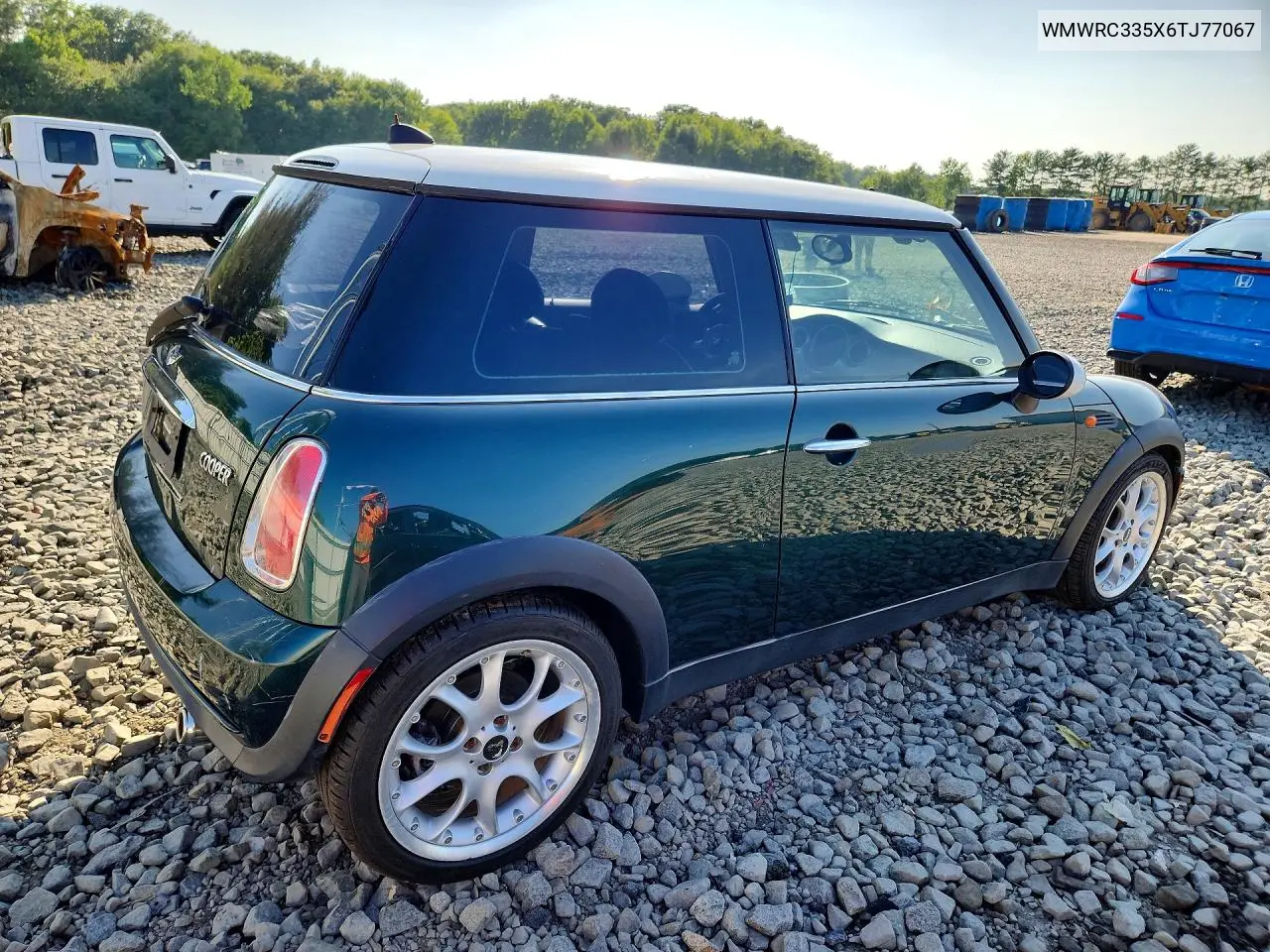 2006 Mini Cooper VIN: WMWRC335X6TJ77067 Lot: 61554286