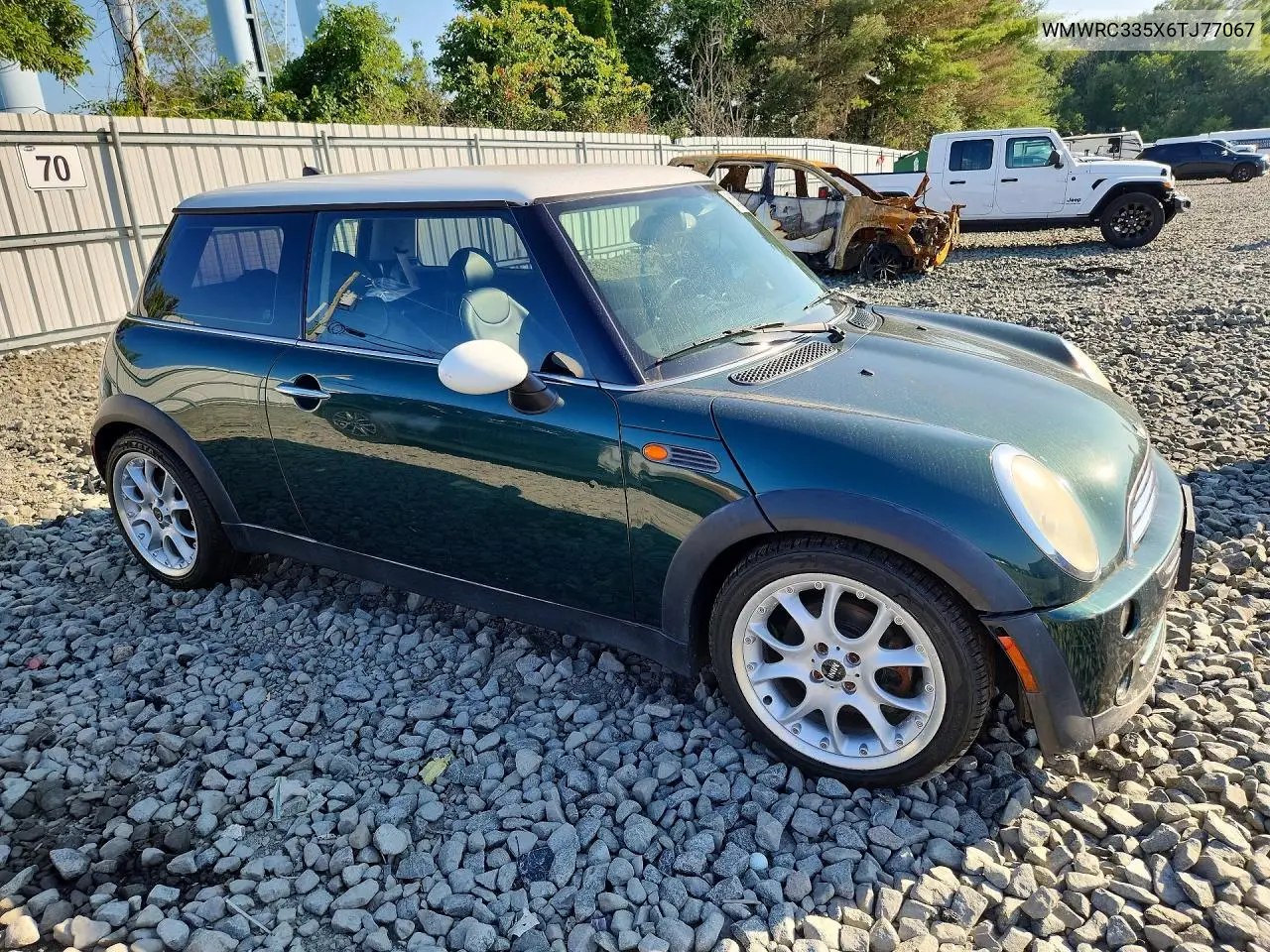 2006 Mini Cooper VIN: WMWRC335X6TJ77067 Lot: 61554286