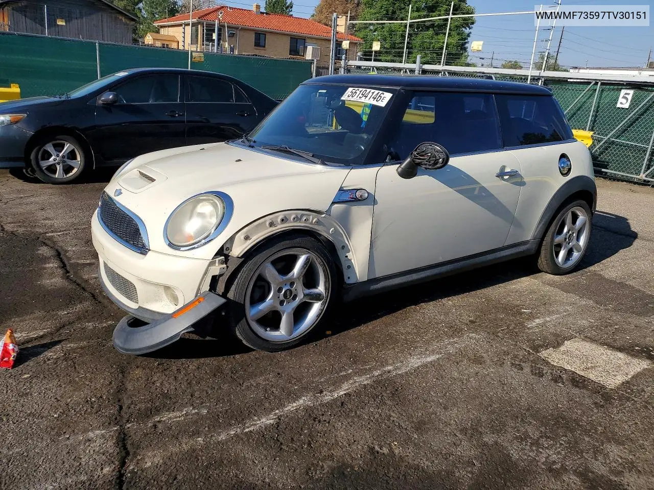 2007 Mini Cooper S VIN: WMWMF73597TV30151 Lot: 56194146