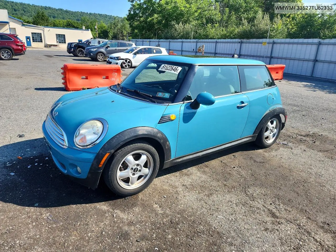 2007 Mini Cooper VIN: WMWMF33527TU62333 Lot: 61522646